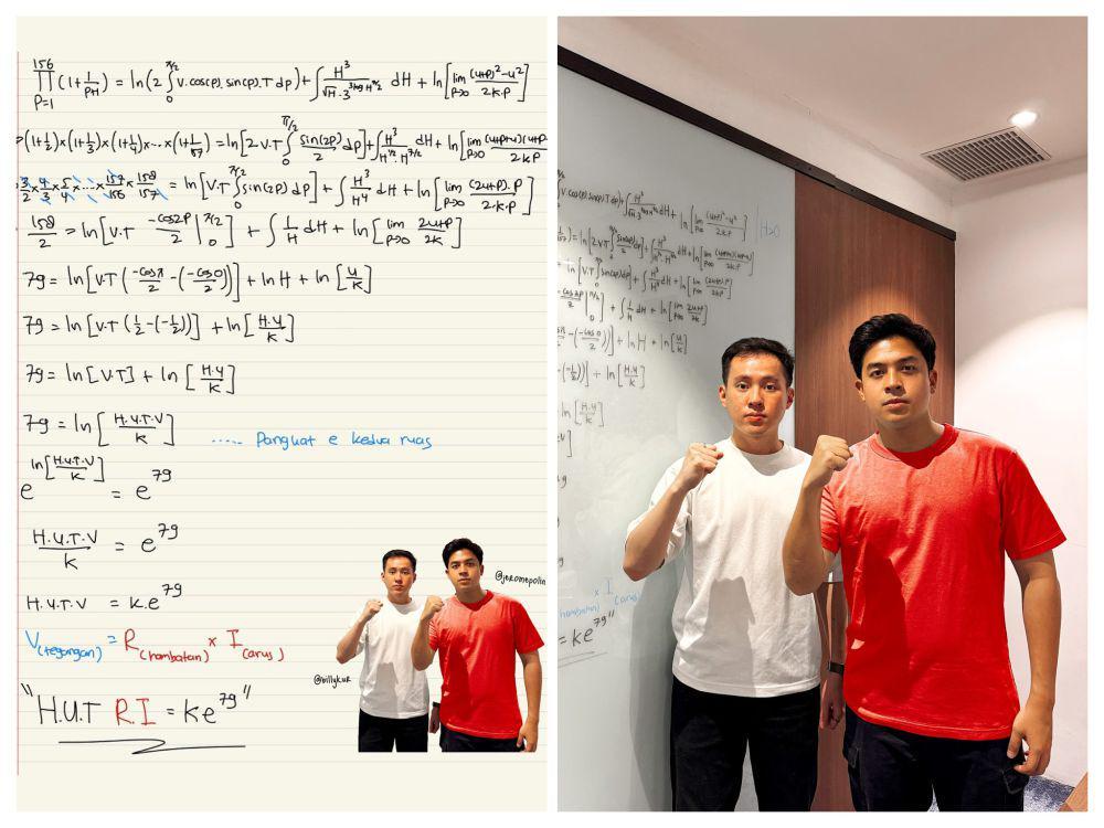 8 Momen Jerome Polin Bikin Rumus MTK Buat HUT RI ke-79, Cerdas Banget!