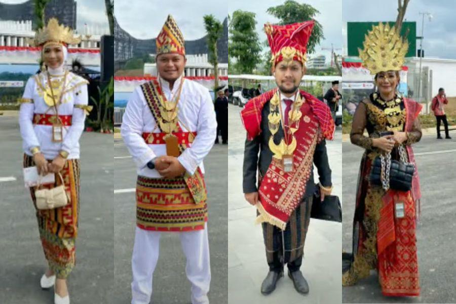 7 Pemenang Baju Adat Terbaik saat Upacara HUT RI ke-79 di IKN