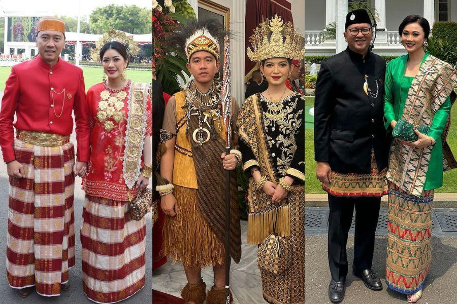 14 Gaya Publik Figur Rayakan HUT RI ke-79 di Istana Merdeka Jakarta