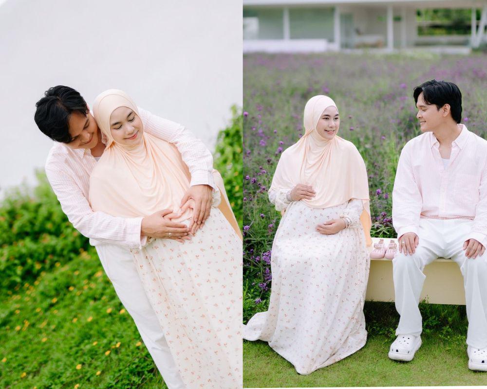 7 Momen Anisa Rahma dan Suami Umumkan Jenis Kelamin Anak Ketiga