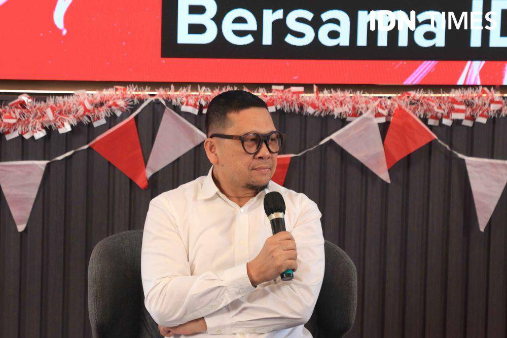 Ahmad Doli Kurnia dalam acara HUT ke-79 RI by IDN Times pada Sabtu (17/8/2024). (IDN Times/Jihan A'liifah)