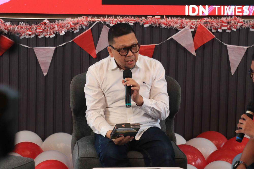 Ahmad Doli Kurnia dalam acara HUT ke-79 RI by IDN Times pada Sabtu (17/8/2024). (IDN Times/Jihan A'liifah)