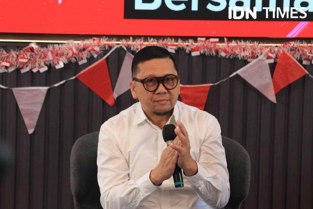Ahmad Doli Kurnia dalam acara HUT ke-79 RI by IDN Times pada Sabtu (17/8/2024). (IDN Times/Jihan A'liifah)