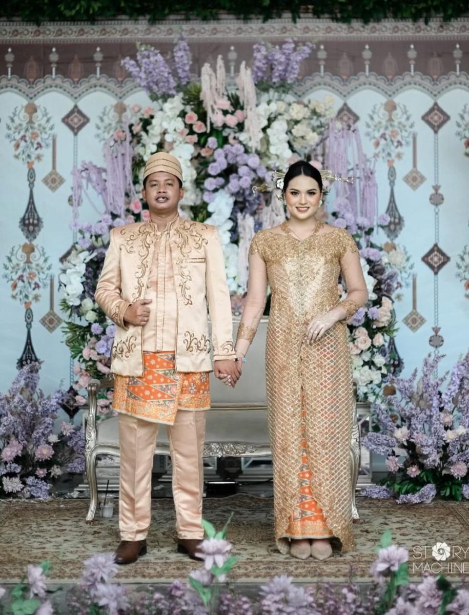 Resepsi pernikahan Dustin Tiffani dan Ditha Amalia. (Instagram.com/storymachine_photo)