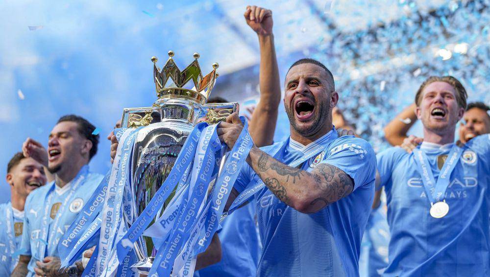 Manchester City meraih gelar juara EPL keempat beruntun pada 2023/2024. (mancity.com)