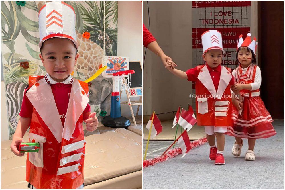 10 Potret Rayyanza Ikut Lomba Fashion Show, Kostum Karya Sus Rini!