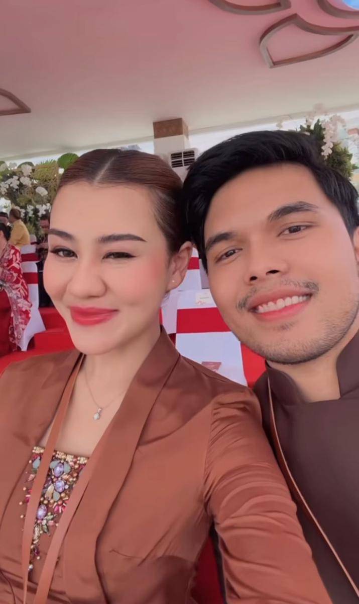 Artis hadiri acara Upacara HUT RI ke-79 di IKN (instagram.com/aaliyah.massaid)