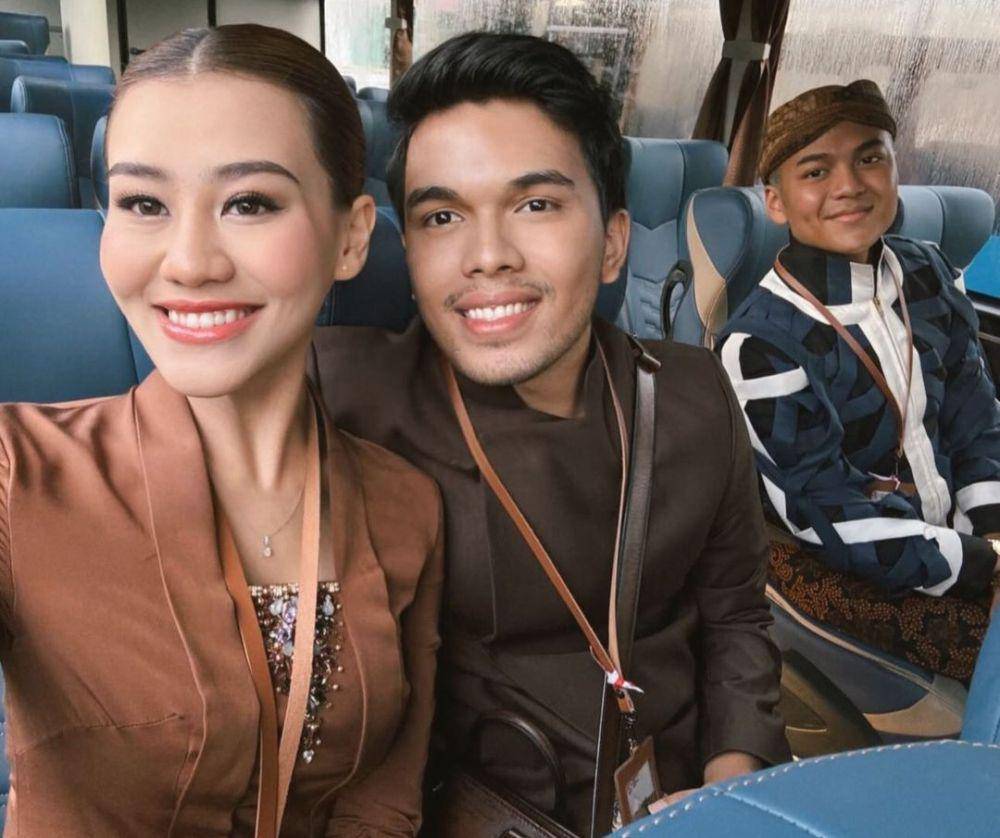 Artis hadiri acara Upacara HUT RI ke-79 di IKN (instagram.com/aaliyah.massaid)