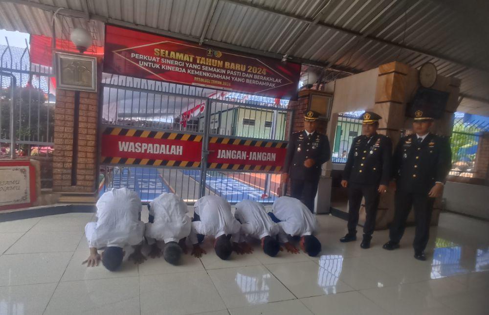 Lima Napi Lapas Jombang Merdeka di Momen 17 Agustus 2024