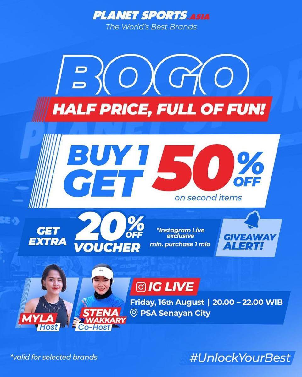 Promo Planet Sports menyambut HUT kemerdekaan (instagram/planetsports)