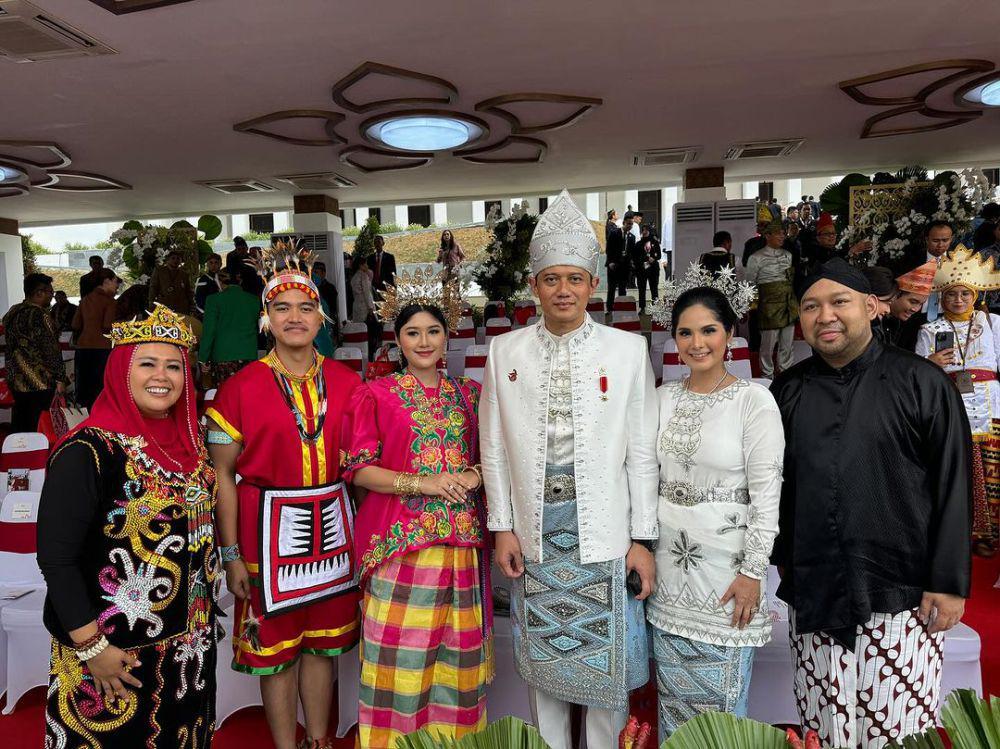 7 OOTD Pejabat Saat Upacara HUT ke-79 Kemerdekaan RI di IKN