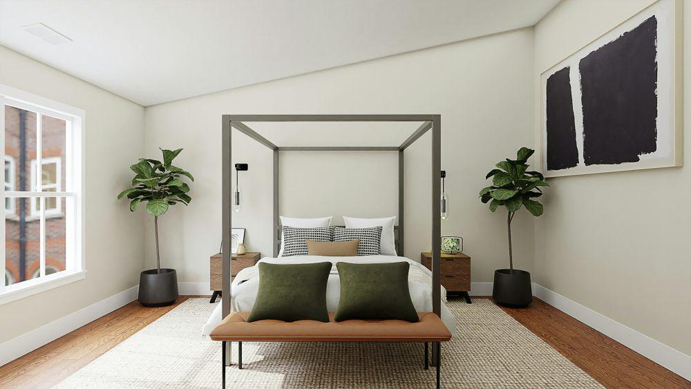 Karpet di kamar tidur (unsplash.com/Spacejoy)