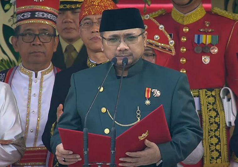 Pimpin Doa di IKN, Menag: Kami Dijajah Nafsu dan Kedengkian Sendiri