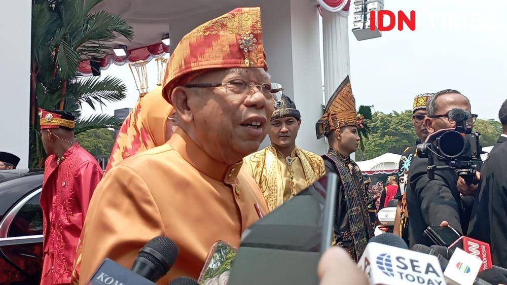 Ma'ruf Amin: Ini Upacara Wada, Saya Pamitan
