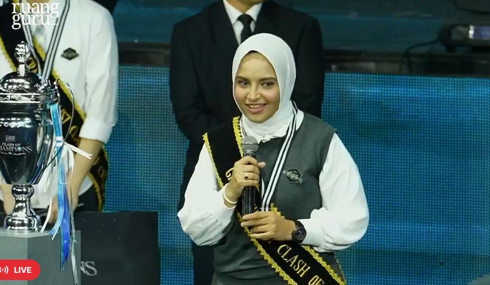 7 Potret Kemenangan Shakira Clash of Champions, Dapat Hadiah Beasiswa