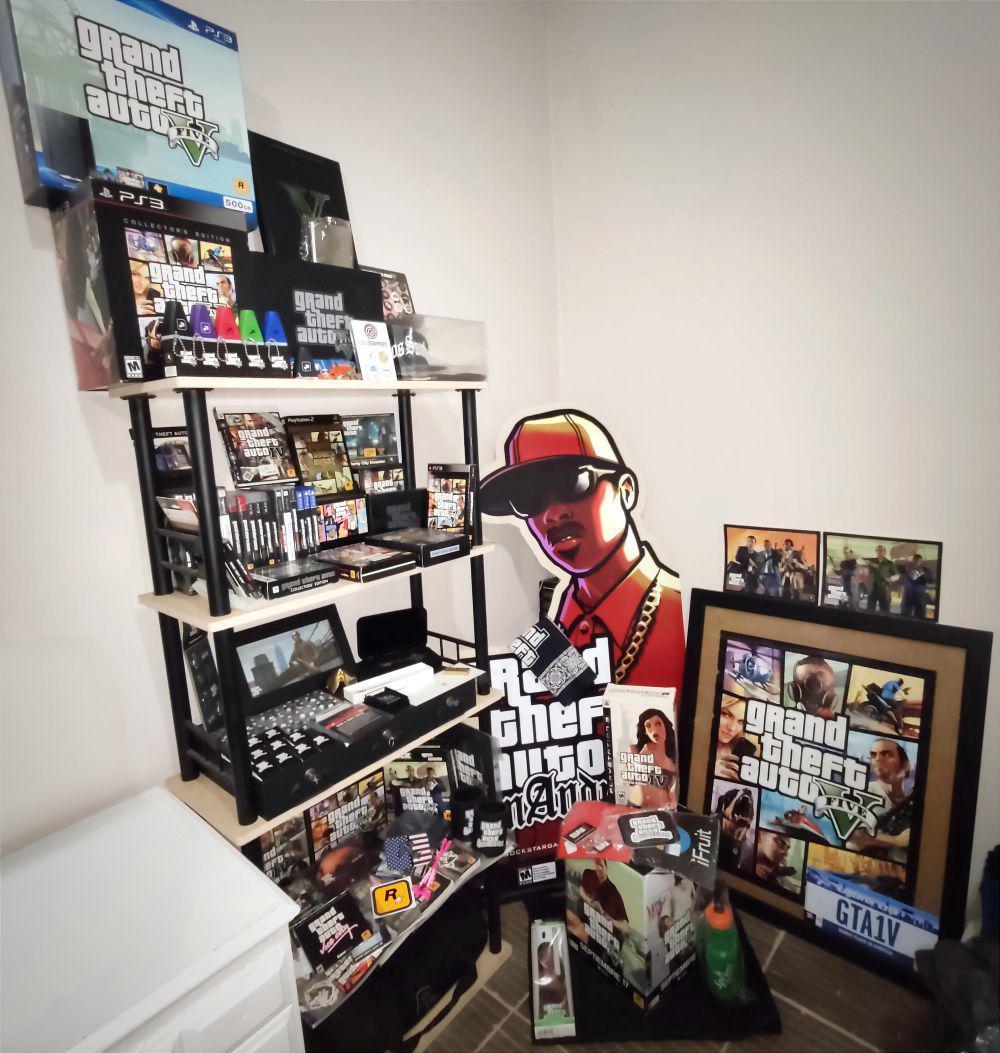 potret koleksi unik Rockstar Games (reddit.com/user/artofrockstargames)
