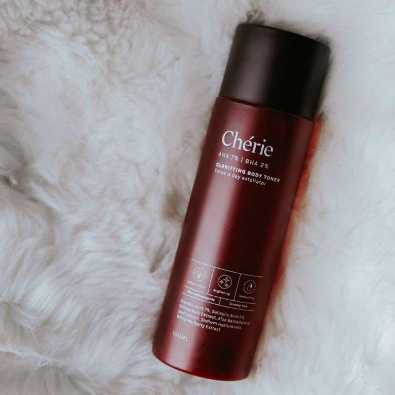 Chérie Body Toner AHA 7% BHA 2% (blibli.com/Wukong Store)