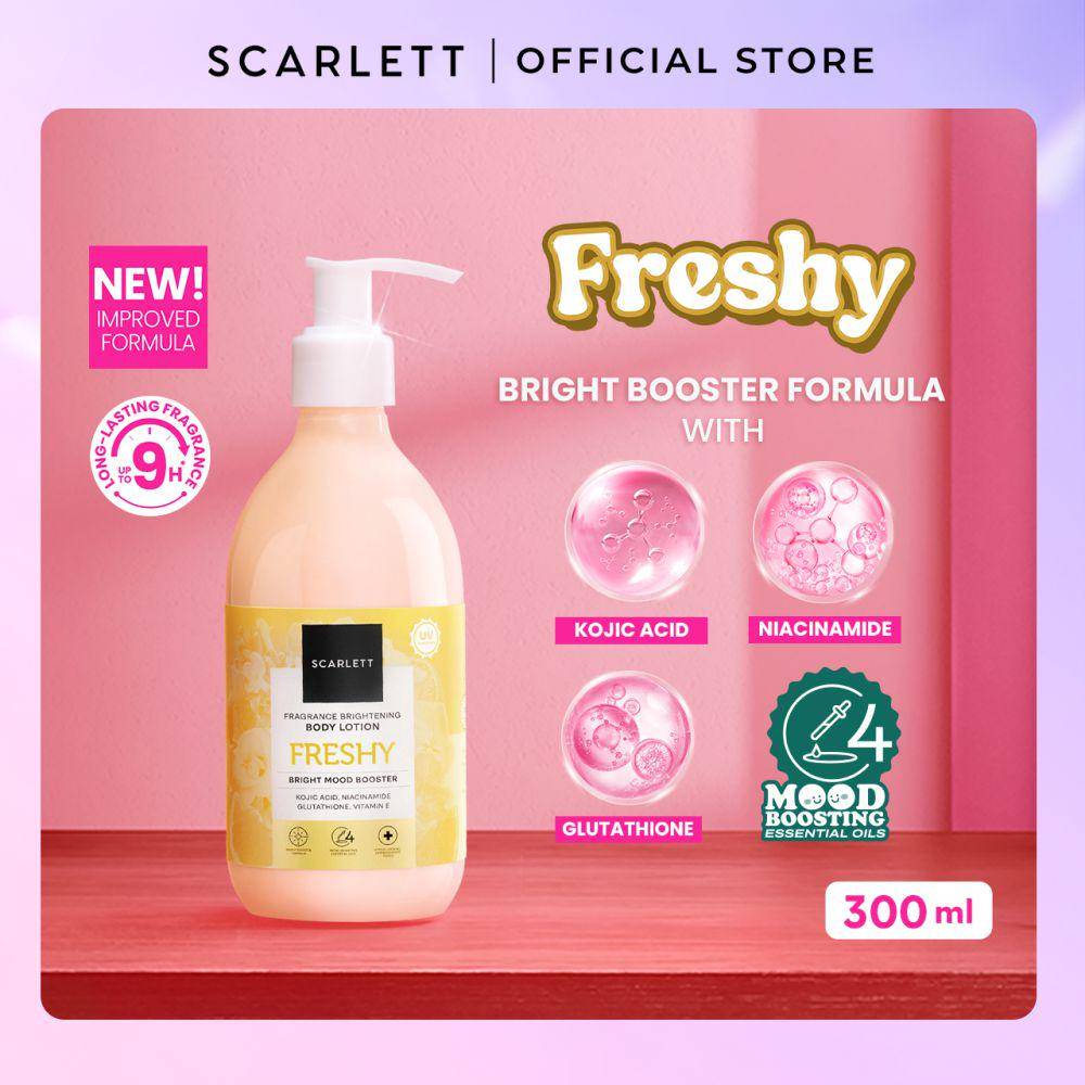 SCARLETT Brighthening Fragrance Body Lotion Freshy (scarlettwhitening.com)