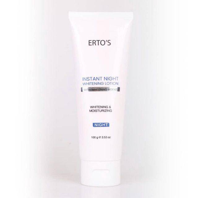 Erto's Instant Night Whitening Lotion (shopee.co.id/ERTO’S Official)