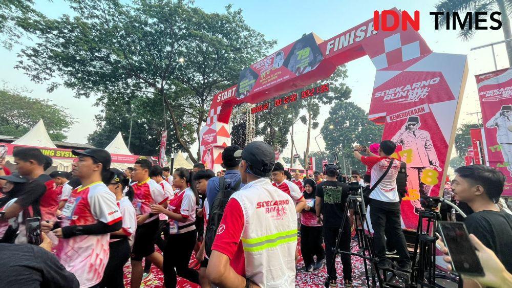Soekarno Run 2024 digelar di Parkir Timur GBK, Jakarta (IDN Times/Ridwan Aji Pitoko)