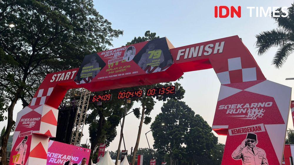 Soekarno Run 2024 di Parkir Timur GBK, Jakarta (IDN Times/Ridwan Aji Pitoko)