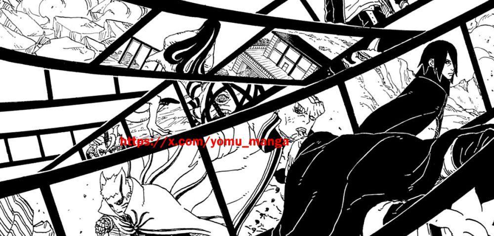 Naruto Baryon Mode. x.com/@yomu_manga
