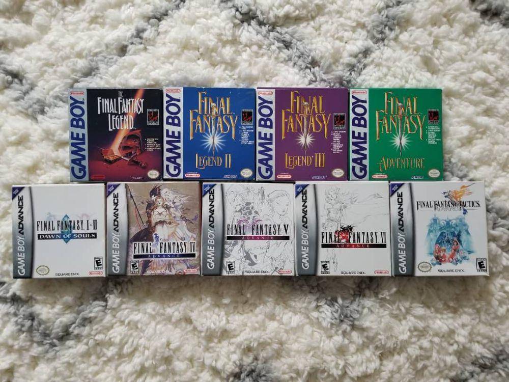 potret koleksi impresif game Final Fantasy (reddit.com/user/mdprime)