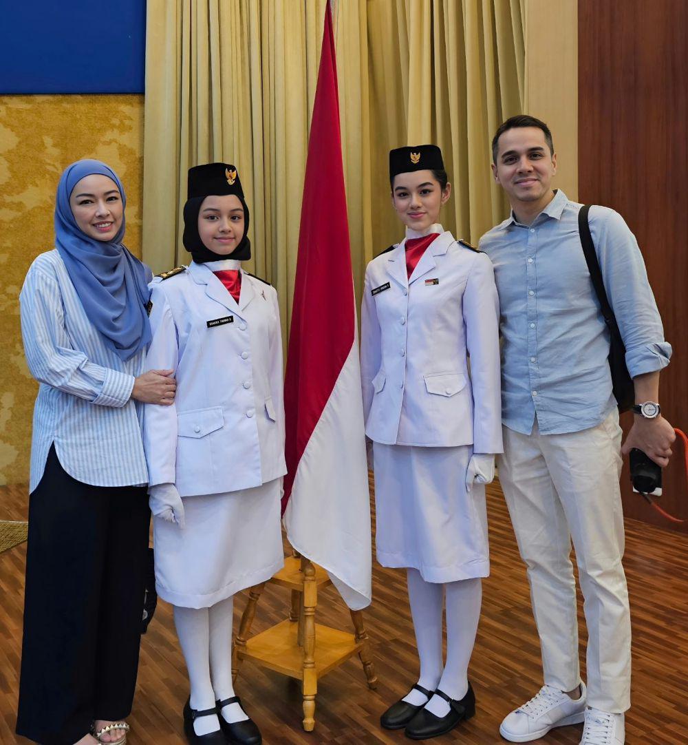 putri Rionaldo Stockhorst jadi Paskibra (Instagram.com/rio.stokhorst)