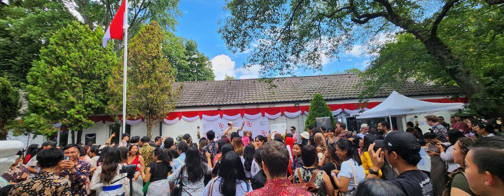HUT ke-79 RI, KJRI Frankfurt Adakan Pesta Rakyat