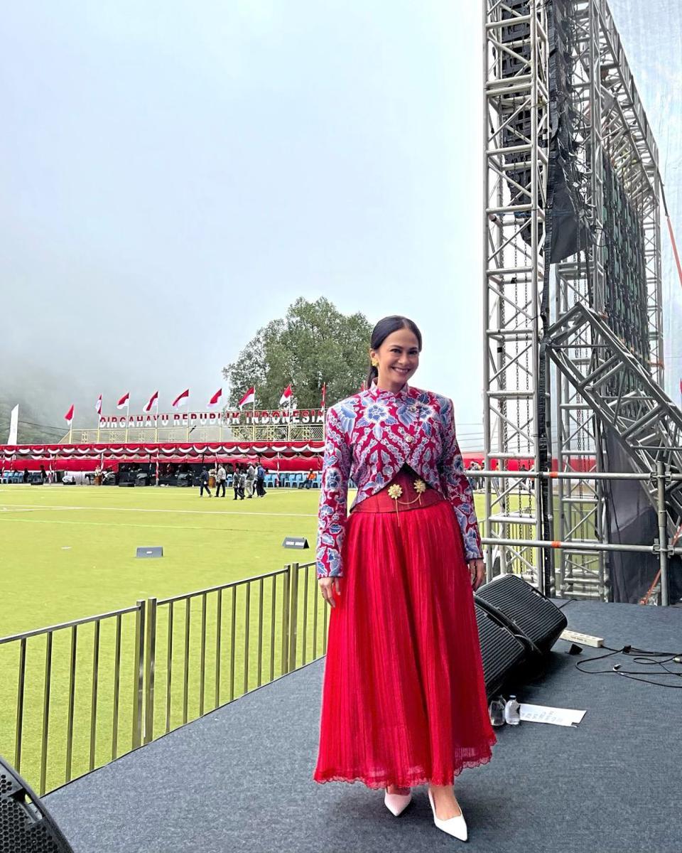 potret Ersa Mayori rayakan HUT RI di Tembagapura (instagram.com/ersamayori)