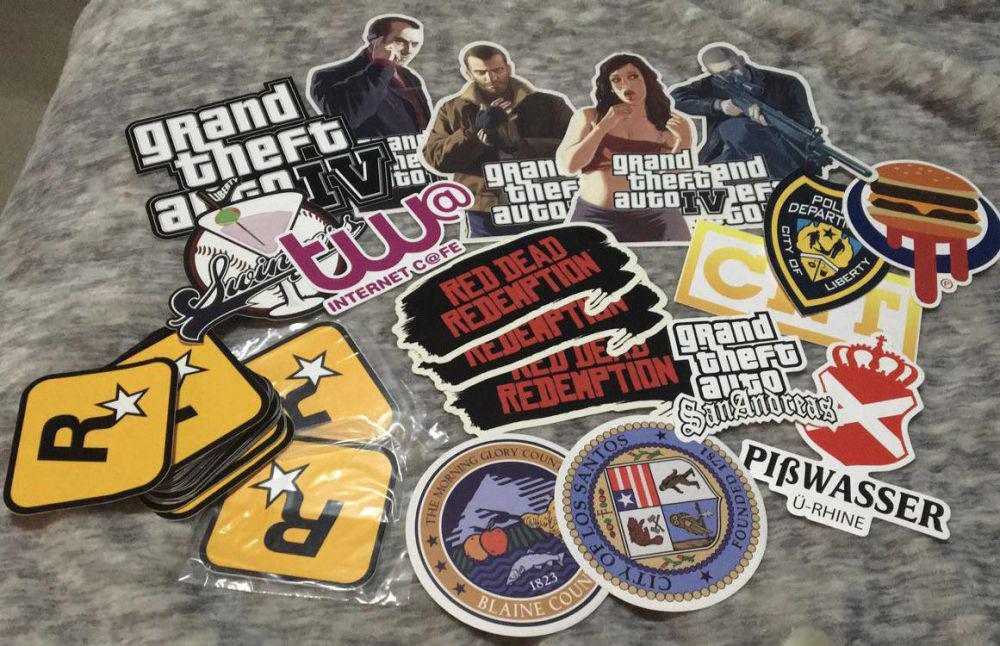 potret koleksi unik Rockstar Games (reddit.com/user/ajstuck)