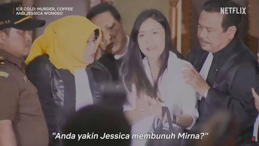 Still cut film dokumenter Ice Cold: Murder, Coffee and Jessica Wongso (dok. Netflix/Ice Cold: Murder, Coffee and Jessica Wongso)