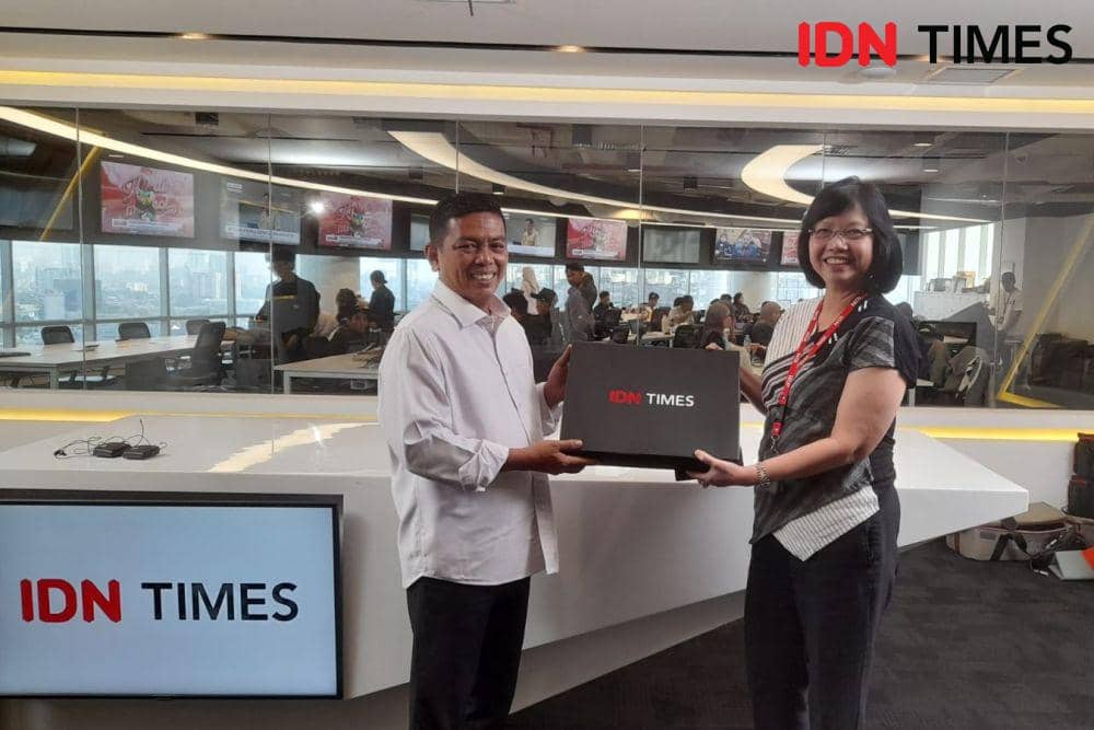 Andra Soni mengunjungi kantor IDN Times (IDN Times/Ita)