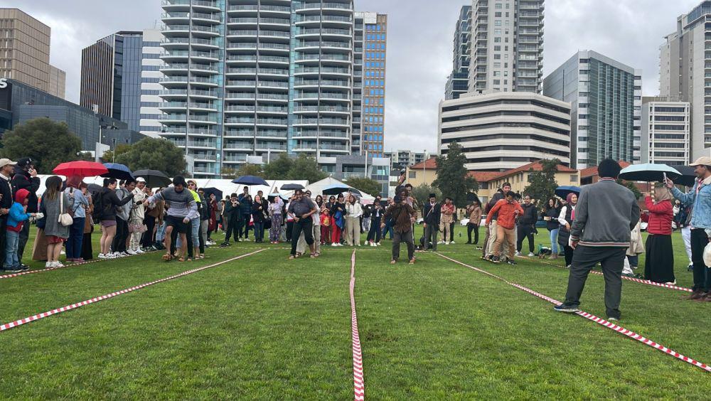 Perayaan HUT RI ke-79 di Perth, Australia. (dok. KJRI Perth)