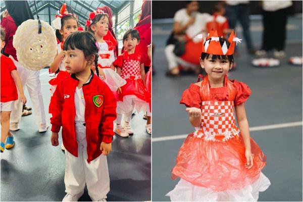 14 Potret Anak Seleb Lomba Agustusan, Ada Ameena dan Rayyanza!