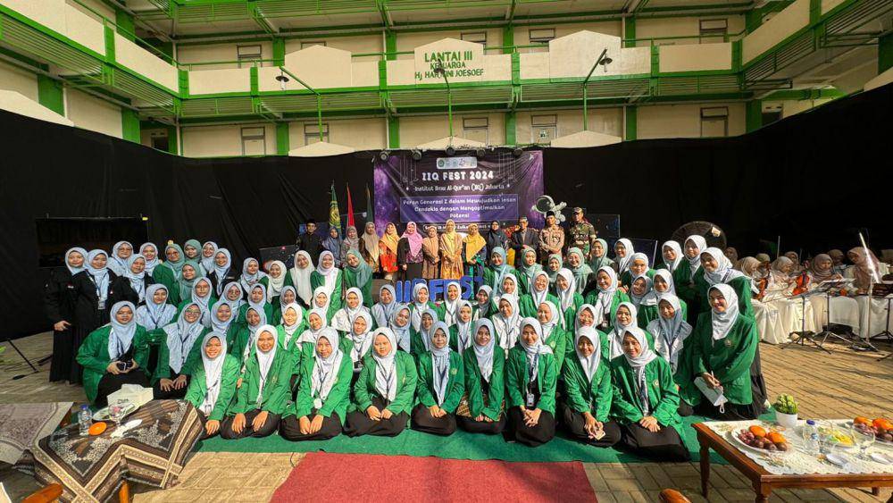 Mahasiswa IIQ Jakarta menyelenggarakan festival di asrama. (iiq.ac.id)
