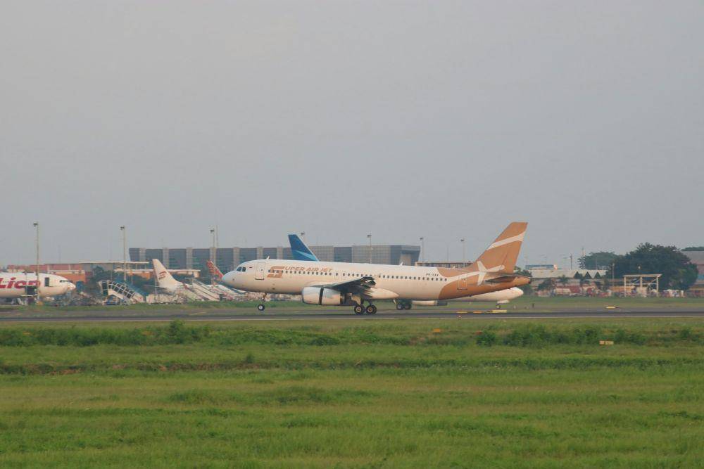 Potret maskapai Super Air Jet (unsplash.com/fasyahalim_)