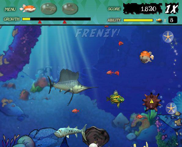 potret game Feeding Frenzy (dok. GameHouse/Feeding Frenzy)