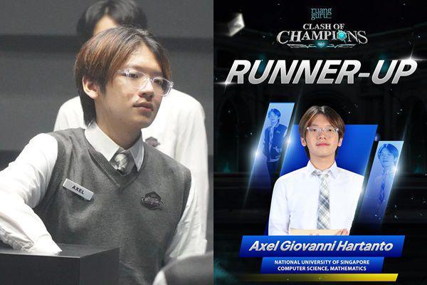8 Potret Perjalanan Axel hingga Jadi Runner Up Clash of Champions