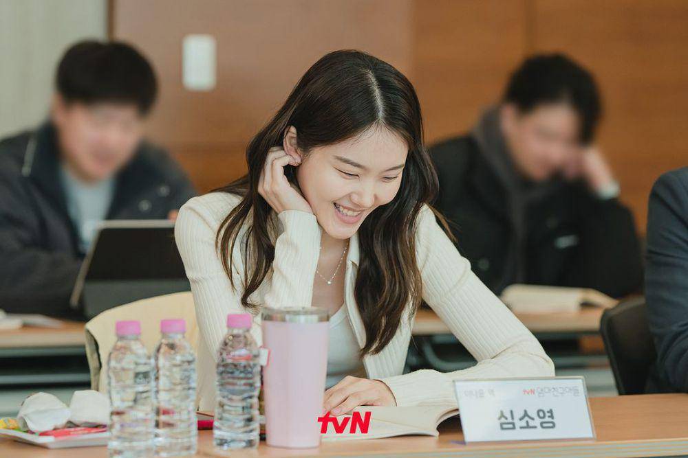 Penampilan Sim So Young di pembacaan naskah Love Next Door (instagram.com/tvn_drama)