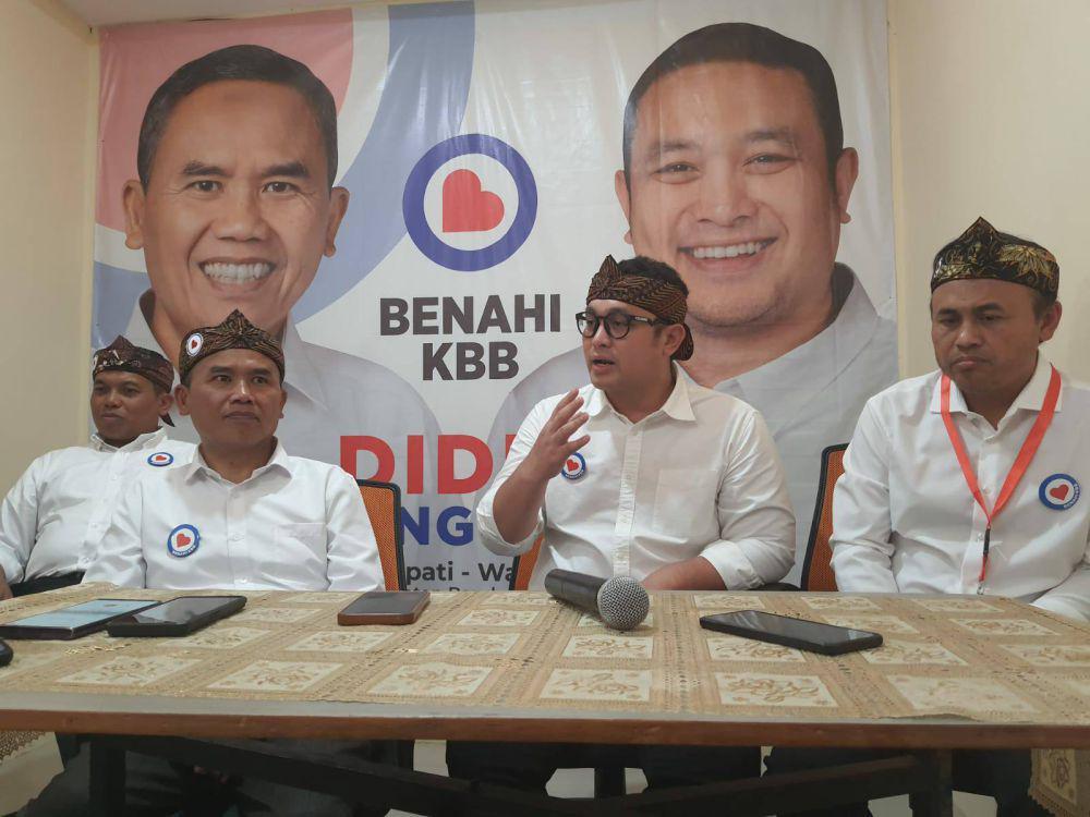 Gagal Nyaleg, Artis Gilang Dirga Ngaku Cocok dengan Didik di Pilkada KBB