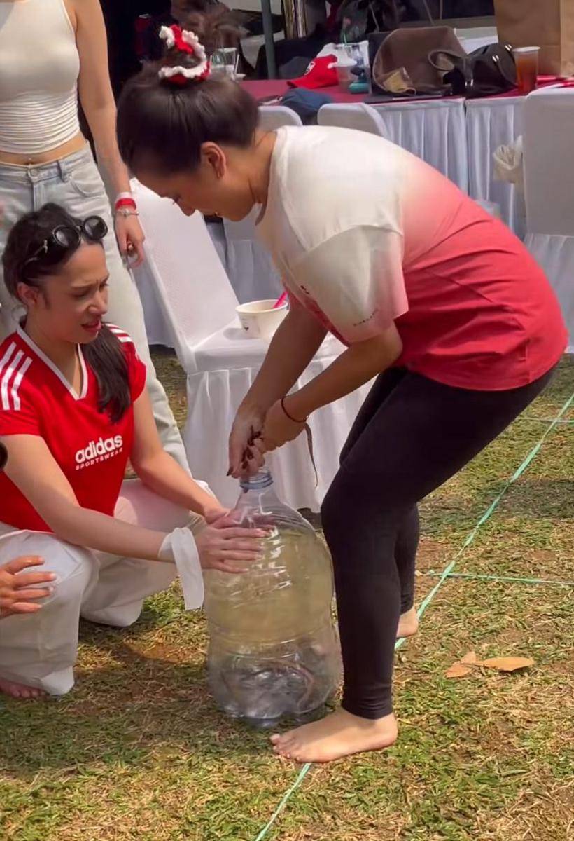 potret Marsha Aruan ikut lomba 17 Agustus (instagram.com/aruanmarsha)