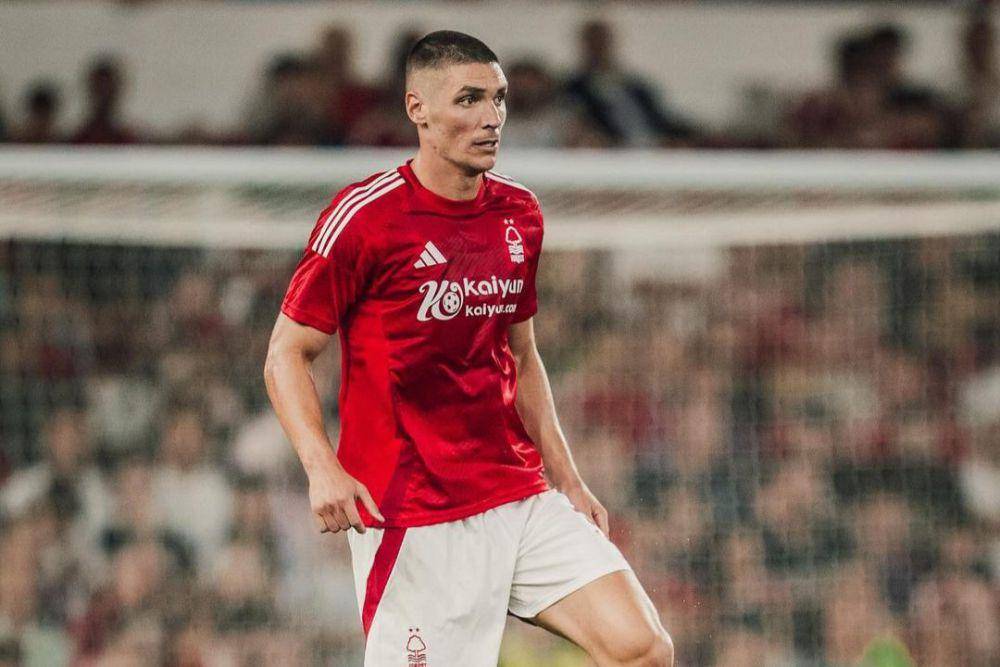 Nikola Milenkovic, bek baru Nottingham Forest pada 2024/2025 (instagram.com/officialnffc)