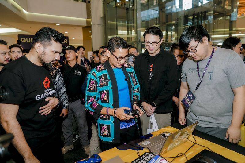 Sandiaga Uno Hadiri Baparekraf Game Prime 2024!