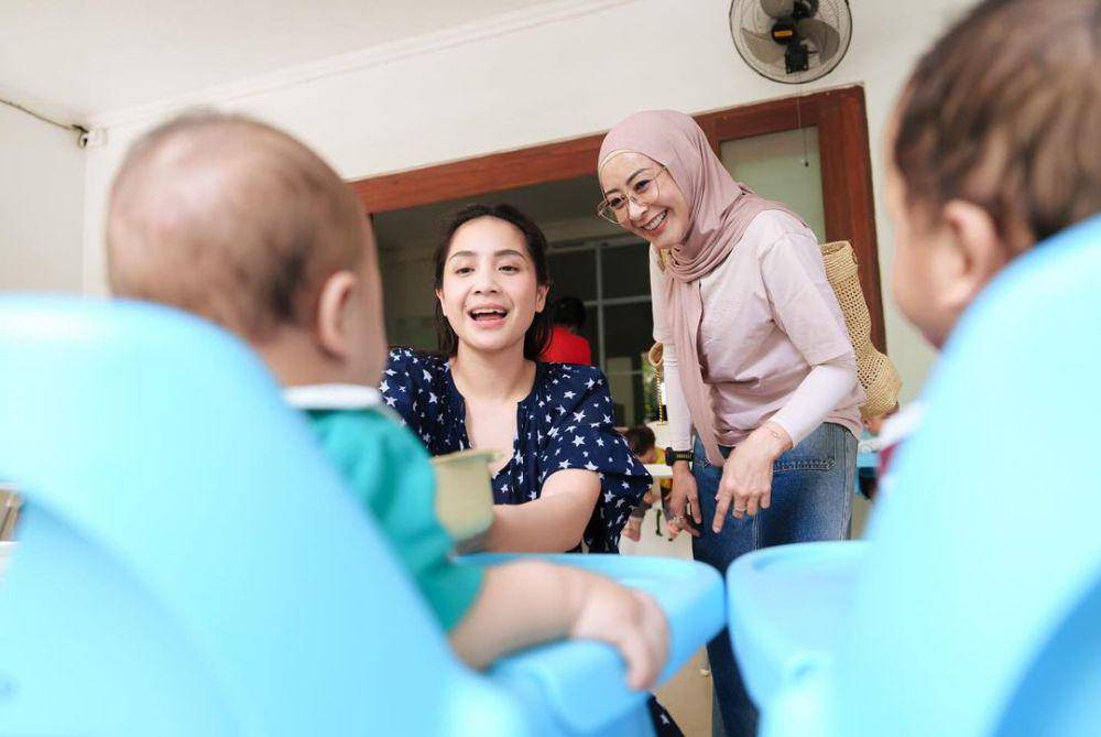 potret Nagita Slavina dan bayi-bayi lucu (instagram.com/raffinagita1717)