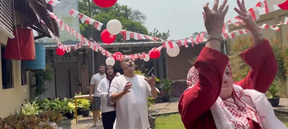 potret kemeriahan lomba 17-an ala keluarga Fadil Jaidi (youtube.com/fadiljaidi7416)