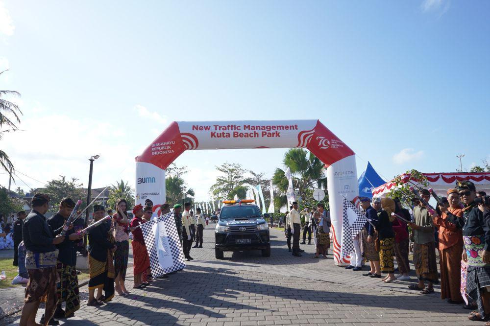 Peresmian Sistem New Traffic di Mandalika. (Dok. ITDC)