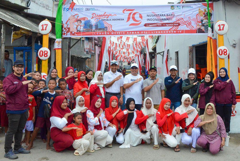 SPMT dan Pelindo Regional 1 Kolaborasi Semarakkan HUT RI di Medan