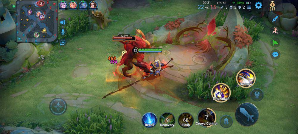 mengambil buff jungler dengan sengaja di Honor of Kings (dok. TiMi Studio Group/Honor of Kings)