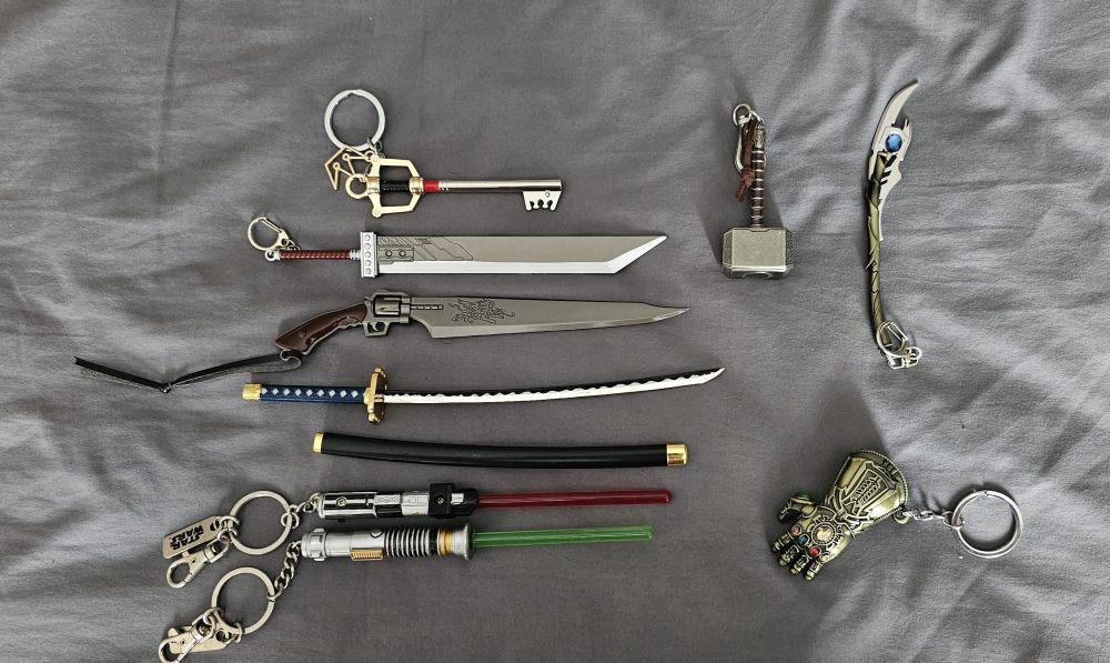 potret koleksi unik Final Fantasy (reddit.com/user/spaced_godzilla)